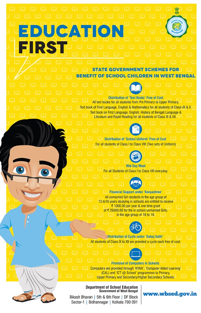 Education First - State Government Schemes for School Children